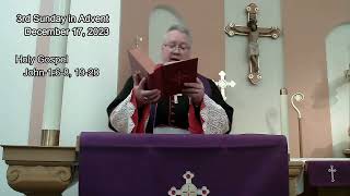 Liturgy of the Word  3rd Sunday of Advent  PNCC Prime Bishop Mikovsky [upl. by Nallij289]