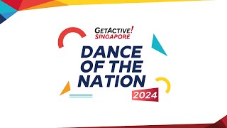 🇸🇬 GetActive Singapore Workout 2024 Dance of the Nation [upl. by Esilegna]