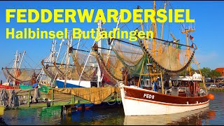 Fedderwardersiel  Halbinsel Butjadingen mit dem Wohnmobil [upl. by Boyt]