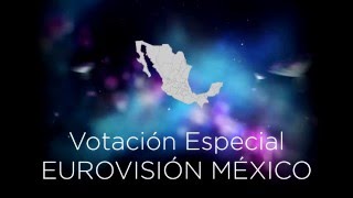 Votación Eurovision México [upl. by Farrel]