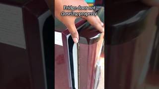 fridge door not closeing properlyshorts short shortvideo shortsvideo usa uae [upl. by Silvain]