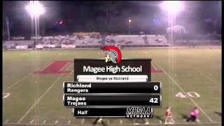 Football Magee vs Richland [upl. by Shaeffer]