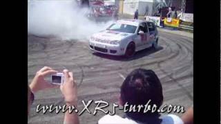 Golf 4 R32 Turbo RWD Drift [upl. by Ahsikam]