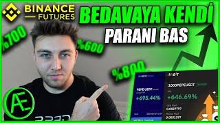 Binance Futures En Kolay Kaldıraçlı İşlem Taktiği [upl. by Aramoix823]