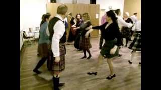 Virginia Reel  SCDS of Berlin  Robert Burns Night 020213 [upl. by Eppilihp]