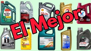 LAS 5 MEJORES MARCAS DE ACEITE PARA MOTOR [upl. by Ellen]