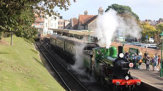 T3 563’s First Passenger service on the Swanage Railway 071023 [upl. by Tarazi]