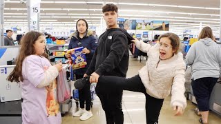 MY LITTLE SISTERS WENT CRAZY AT WALMART [upl. by Gervais]