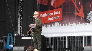 Herbert Grönemeyer Rede Demo in Berlin 9 September 2020 [upl. by Lorrayne395]