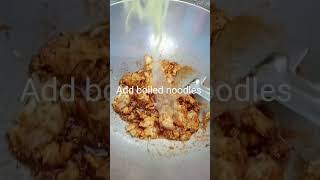 How to make Street Style Egg Noodles 🍝😋😋✌️✌️sorts ytshorts [upl. by Bowyer]