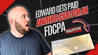 🚨 How Edward Scored Another 500 from an FDCPA Violation 🚨  PRELITIGATION CREDIT REPAIR [upl. by Lexine]