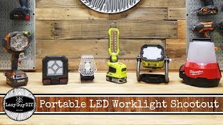 Portable LED Work Light Shootout [upl. by Shem]