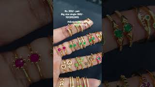 adjustable fingerrings toering 7013932993 live jewellery goldreplica accessories yt viral [upl. by Daffi]