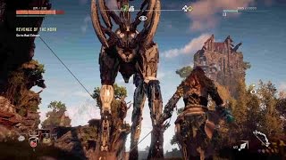 Horizon Zero Dawn  Climbing Tallneck  PS4 Gameplay Clip [upl. by Okiram]