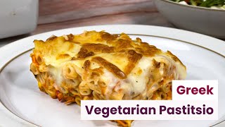 Greek Pastitsio with Vegetables [upl. by Cherey624]