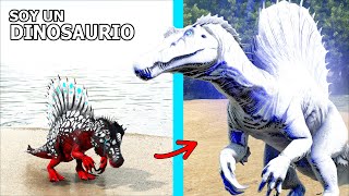 LA HISTORIA DEL DINOSAURIO ESPINOSAURUS CELESTIAL DIOS Evoluciono para luchar ARK Soy un Dinosaurio [upl. by Konstanze]