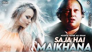 Saja Hai Maikhana  Nusrat Fateh Ali Khan  Superhit Qawwali  official HD video  OSA Worldwide [upl. by Nett]