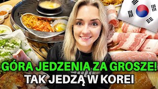 JESZ ILE CHCESZ Koreański GRILL czyli TANIE JEDZENIE  Seul  Korea Vlog  Check In [upl. by Warrin]