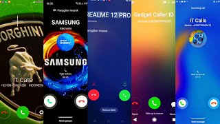 REDMI Lamborghini SAMSUNG A10 REALME 12 OPPO SAMSUNG A15 incoming call screen [upl. by Monroy]