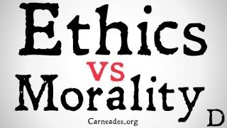 Ethics vs Morality Philosophical Distinctions [upl. by Attebasile886]