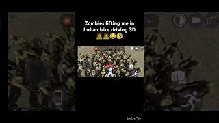 zombies🧟 lifting in Indian bike driving 3D but reality 😂🤣 like subscribe for Wolf gaming361 [upl. by Brandenburg]