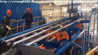 Fully automatic galvanizing plant for steel tube pipe fukanggkgmailcom whatsapp 008615610120989 [upl. by Abate]