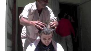 Amazing Ayurvedic Indian Head Massage in Manali Northern India Best Head Massage Ever [upl. by Avenej]