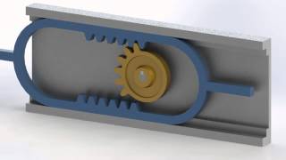 Reciprocate Gear Mechanism 3D model [upl. by Lucas]