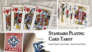 Standard Playing Card Tarot  Know Your Decks [upl. by Annaeirb]