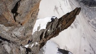 Pilier Gervasutti MontBlanc du Tacul Chamonix MontBlanc alpinisme escalade montagne [upl. by Vonny859]