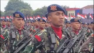 Parade Defile Korps Brigade Mobile BRIMOB di HUT ke78 BRIMOB [upl. by Asselim]