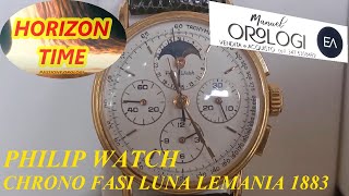 PHILIP WATCH FASI LUNA LEMANIA 1883 ALAVENTE MISTERIOSO OMEGA RANCHERO 50 Manuel Orologi Viareggio [upl. by Aneert177]