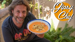 La receta más cachonda de salmorejo cordobés de Gipsy Chef [upl. by Mishaan819]