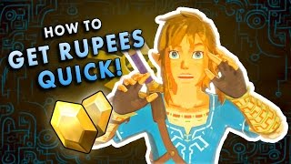 FASTEST Rupee Farming  Breath of the Wild Guide [upl. by Aleciram696]