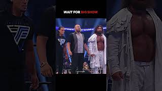 Big Show Saves Tony Schiavone Son From QT Marshall  All Alight Wrestling wwe aew shorts [upl. by Enreval]