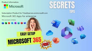 How to install Microsoft office 365 with free activation  setup developer program  2023 [upl. by Paapanen]