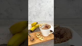 Veganer Tassenkuchen mit Banane amp Karotte 🤎 Rezept in den Kommentaren shorts tassenkuchen vegan [upl. by Nyliak]