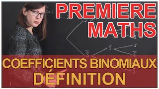 Coefficients binomiaux  Définition  Maths première  Les Bons Profs [upl. by Daveen415]