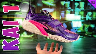 Kyries NEW SHOE Anta KAI 1 Detailed Look amp Review [upl. by Colvin419]