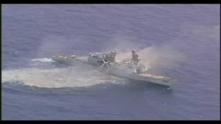 HMAS Waller fires MK 48 Mod 7 CBASS torpedo [upl. by Dylana553]