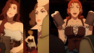 All Winsome Tavern Wench amp Village Woman Scene Netflix DOTA Dragons Blood Season 3 Book III [upl. by Onibla]