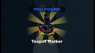 How to get TEAPOT marker in FIND THE MARKERS Roblox  CODE  UPDATED 2024 [upl. by Ahtabat424]