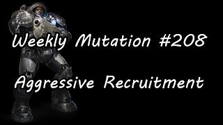 Weekly Mutation 208 Aggressive Recruitment Raynor Solo [upl. by Milty]