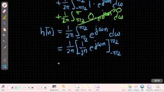 Ideal LPF Impulse Response [upl. by Hpeosj]