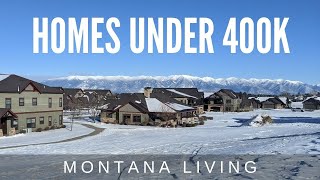 Kalispell Montana Affordable Homes 2021  Montana Living Homes amp Condos Under 400K [upl. by Zarla]