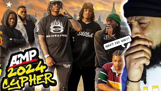 THEY WENT CRAZY AMP FRESHMAN CYPHER 2024 REACTION [upl. by Oicnerual]