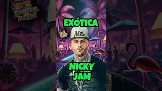 Exótica  Nicky Jam Letra  Lyrics shorts [upl. by Enyalb]