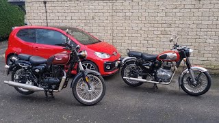 Royal Enfield Classic 350 vs Benelli Imperiale 400 will they start [upl. by Akselav]