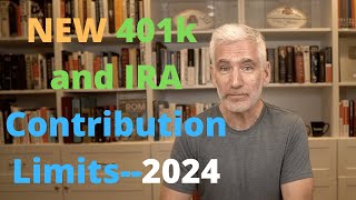 New 2024 401k and IRA Contribution Limits [upl. by Lleynod]