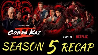 Cobra Kai Season 5 Recap [upl. by Akcebar]